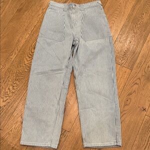 BDG Urban Outfitters Striped Bella Baggy Patch Pocket Jeans